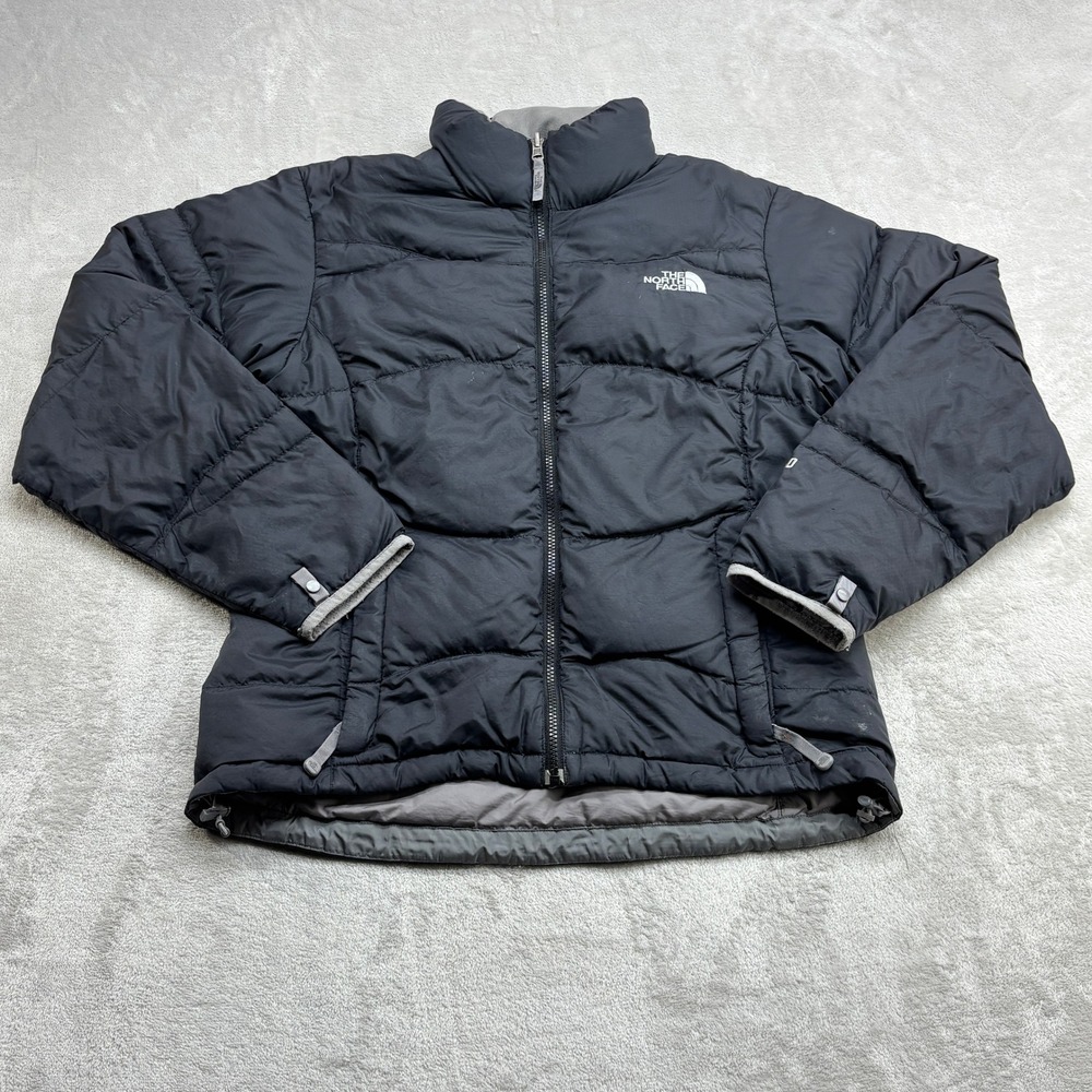 The North Face Puffer Jacket Womens M Black 600 Down Gorpcore Outdoors Warm VTG